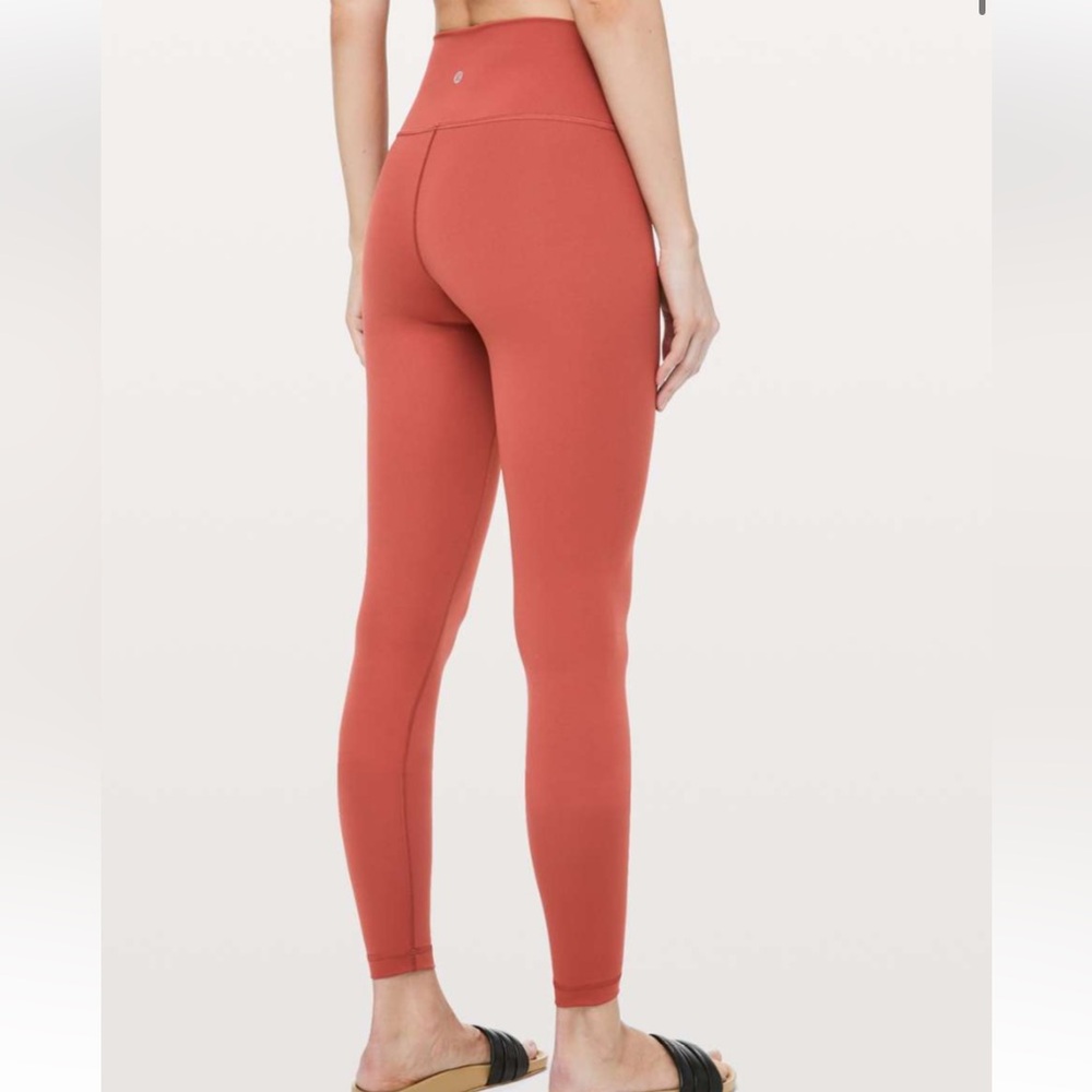 Women's Rust Lululemon Leggings - Picture 8 of 17